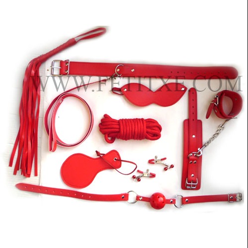 CONJUNTO JUEGO BONDAGE COMPLETO 7747